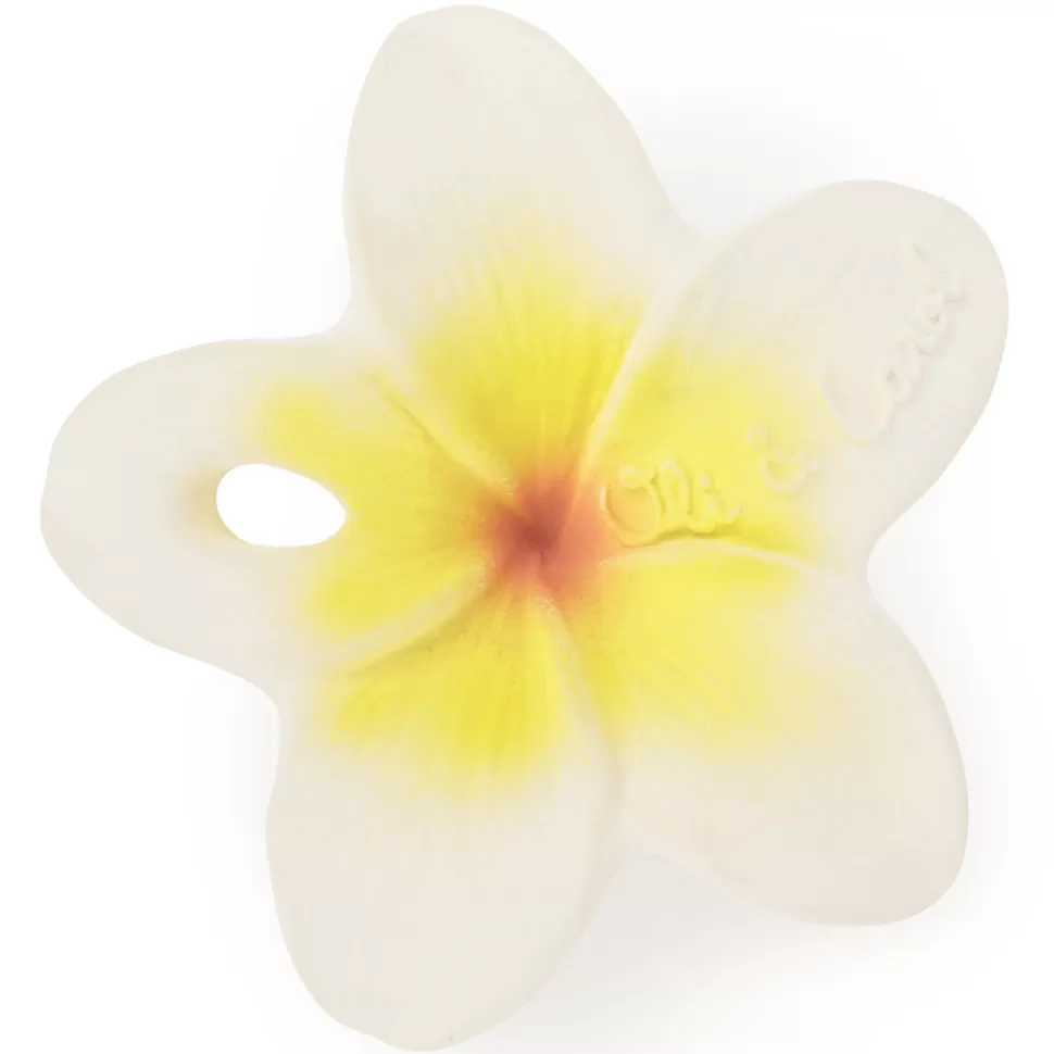 Oli & Carol Hygiène & Soin>Mini Jouet de Dentition Hawaï la Fleur