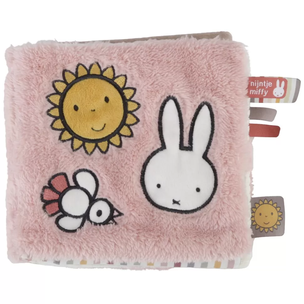 Pioupiou & Merveilles Livres>Mini Livre d'Activités en Tissu Miffy - Fluffy Rose