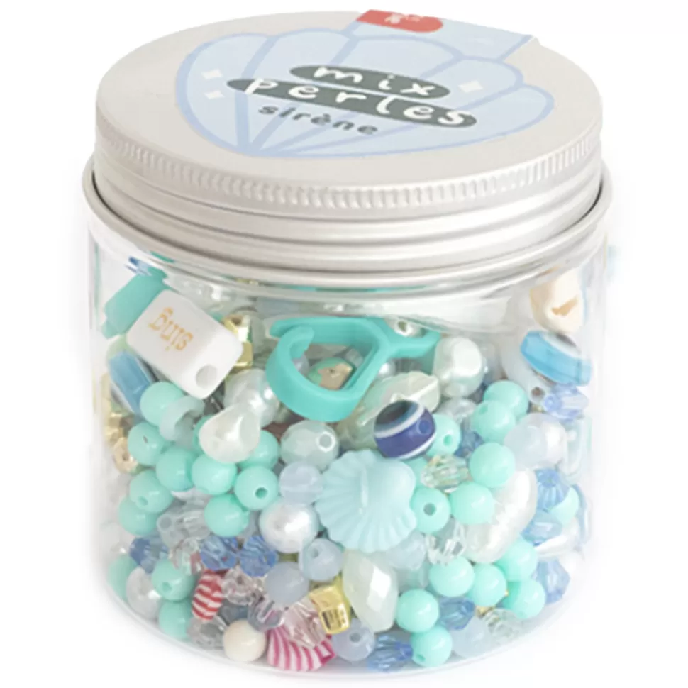 La Petite Epicerie Loisirs Créatifs>Mix de Perles - Sirène