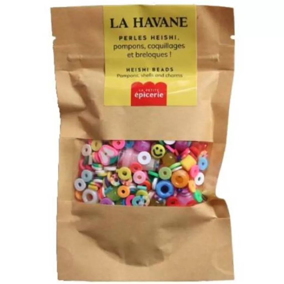La Petite Epicerie Loisirs Créatifs>Mélange de Perles Heishi et de Breloques - La Havane