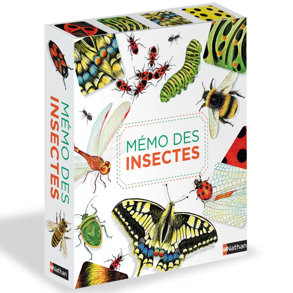 Nathan Editions Mes Premiers Jouets>Mémo des Insectes