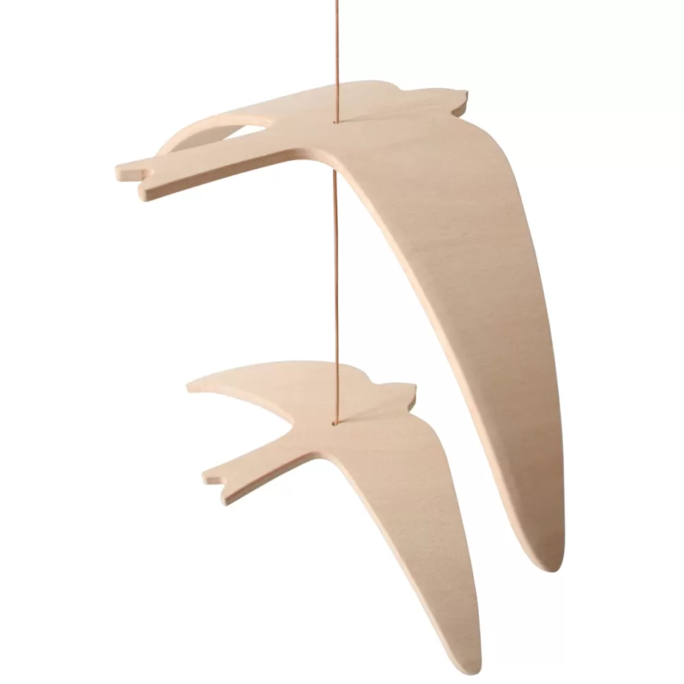 Charlie Crane Mobile>Mobile Kano Birds - Naturel