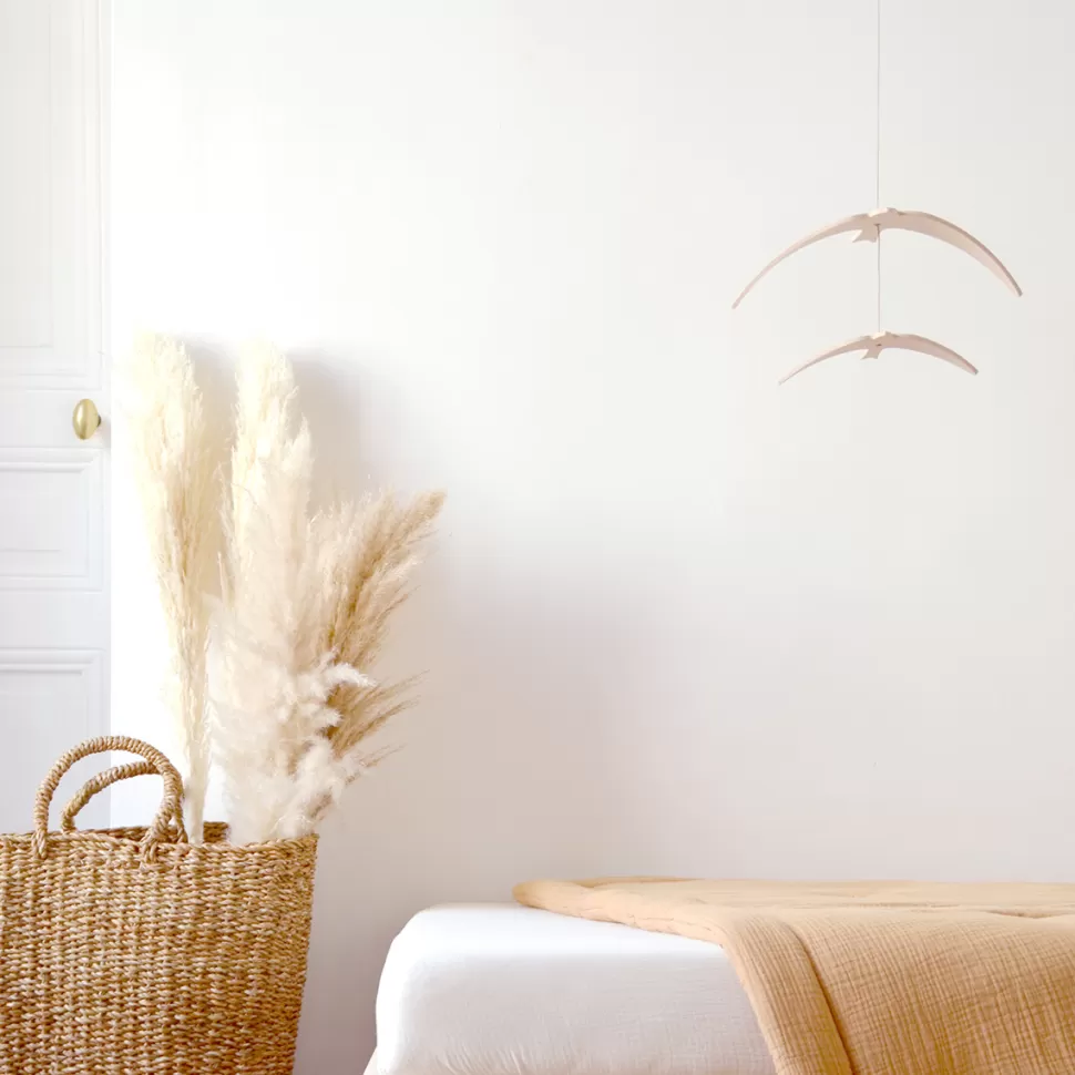 Charlie Crane Mobile>Mobile Kano Birds - Naturel