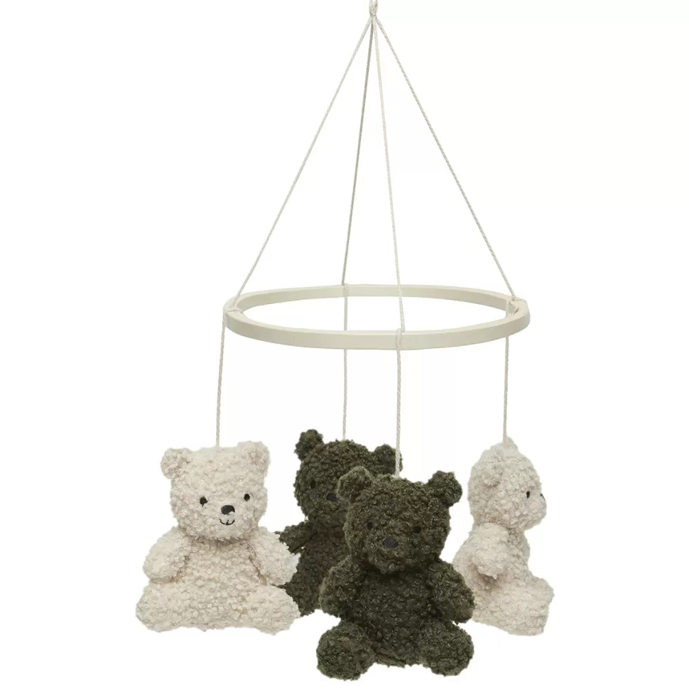 Jollein Mobile>Mobile Teddy Bear - Leaf Green & Naturel