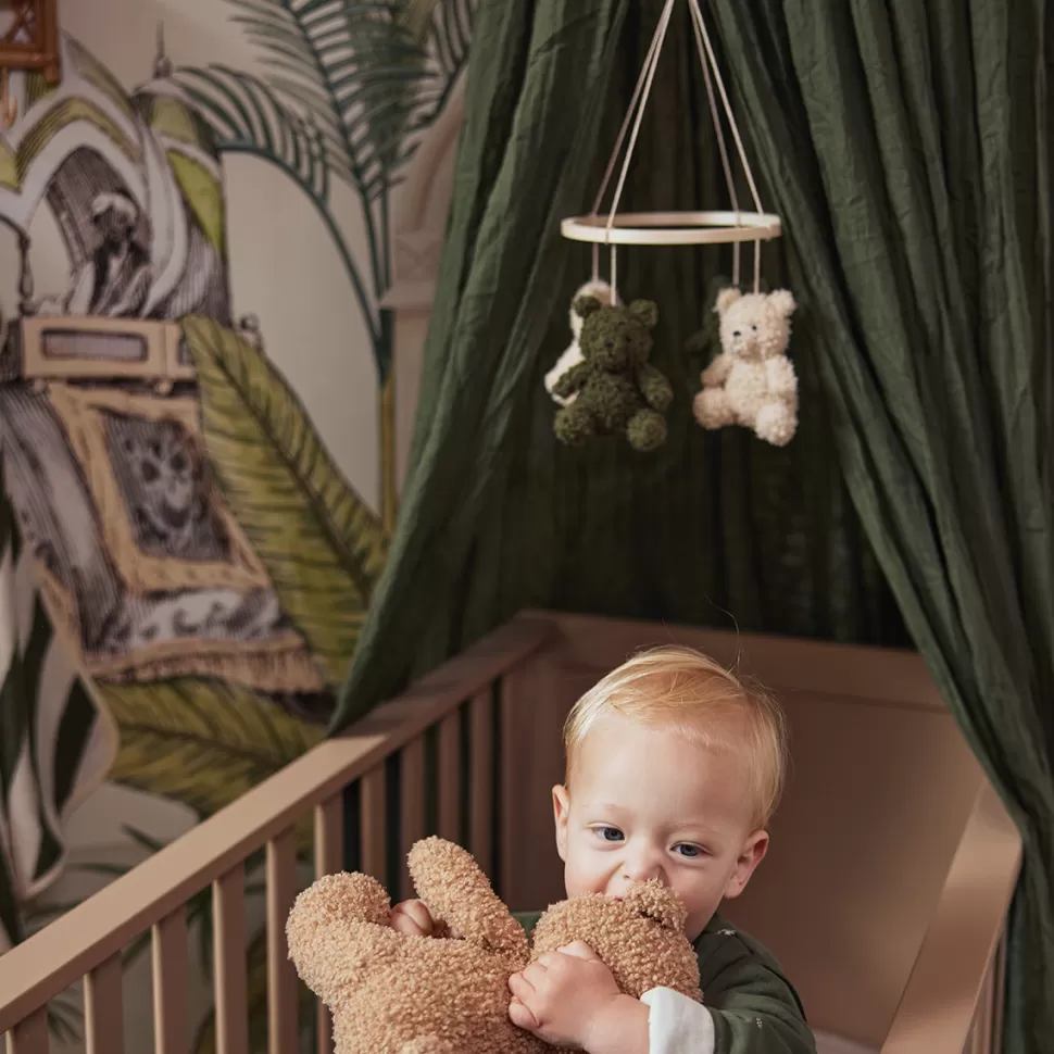 Jollein Mobile>Mobile Teddy Bear - Leaf Green & Naturel