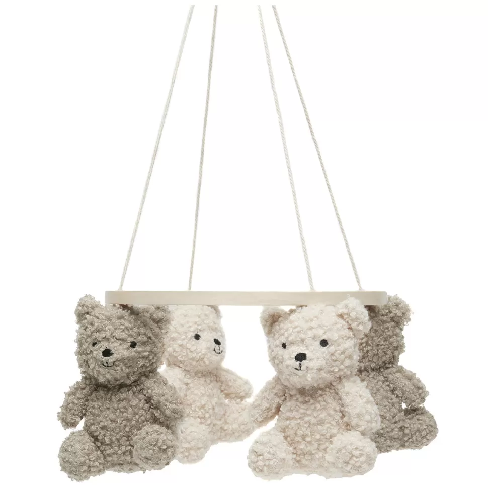 Jollein Mobile>Mobile Teddy Bear - Olive Green & Naturel