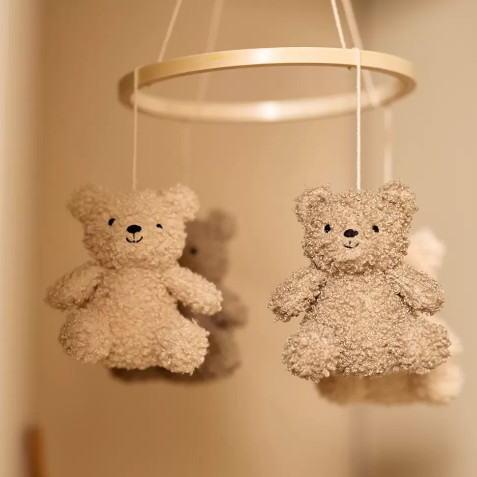 Jollein Mobile>Mobile Teddy Bear - Olive Green & Naturel