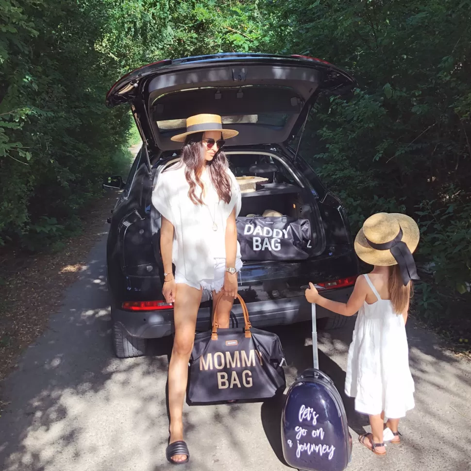Childhome Sac À Langer>Mommy Bag Large - Noir et Or