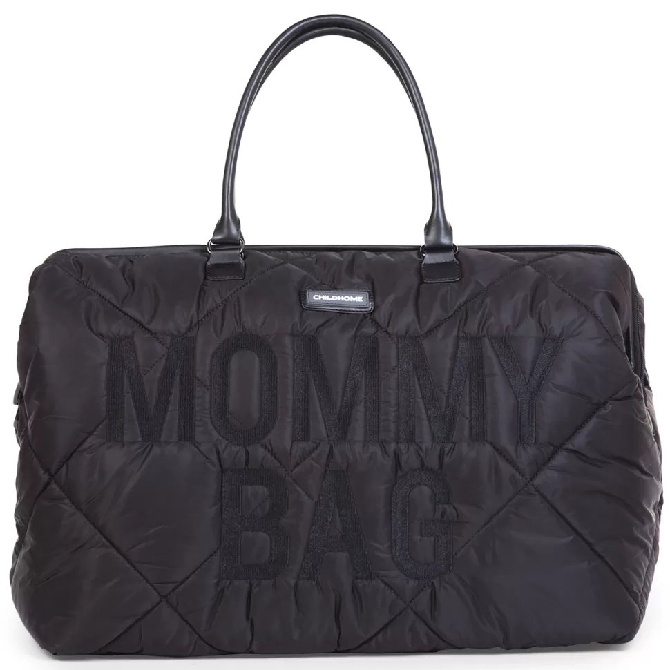 Childhome Sac À Langer>Mommy Bag Large Matelassé - Noir