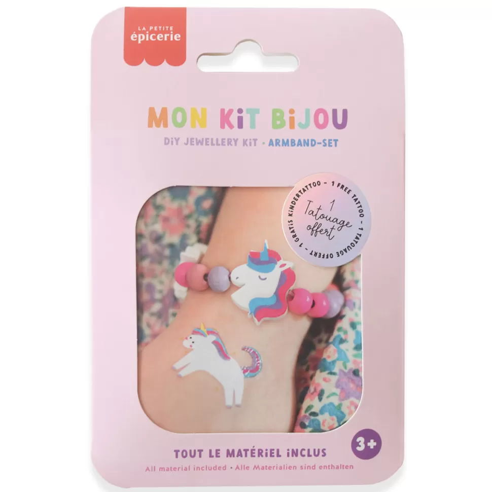 La Petite Epicerie Loisirs Créatifs>Mon Kit Bijou Enfant - Bracelet Licornes