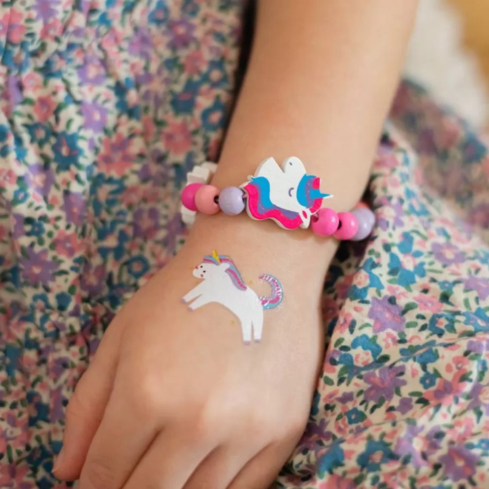 La Petite Epicerie Loisirs Créatifs>Mon Kit Bijou Enfant - Bracelet Licornes