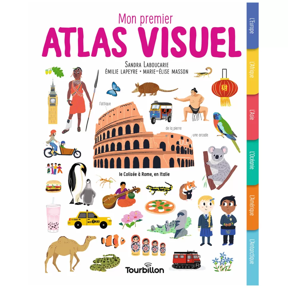 Tourbillon Livres>Mon Premier Atlas Visuel