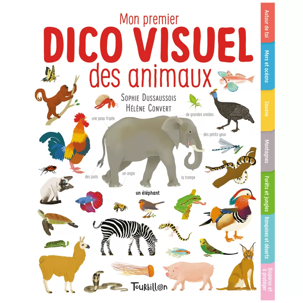 Tourbillon Livres>Mon Premier Dico Visuel des Animaux