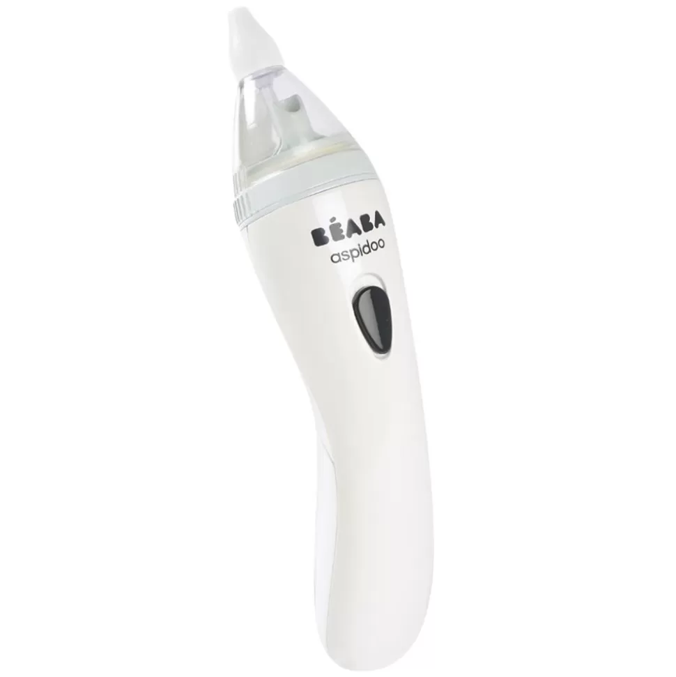 BÉABA Hygiène & Soin>Mouche-bébé Electrique Nomade Aspidoo - Blanc