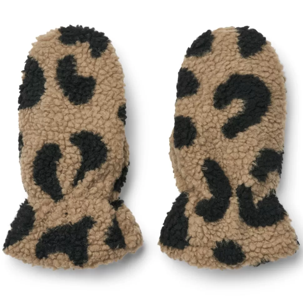 Liewood Accessoires Bébé>Moufles Grethe Mega Leo Oat Mix - 3/4Ans