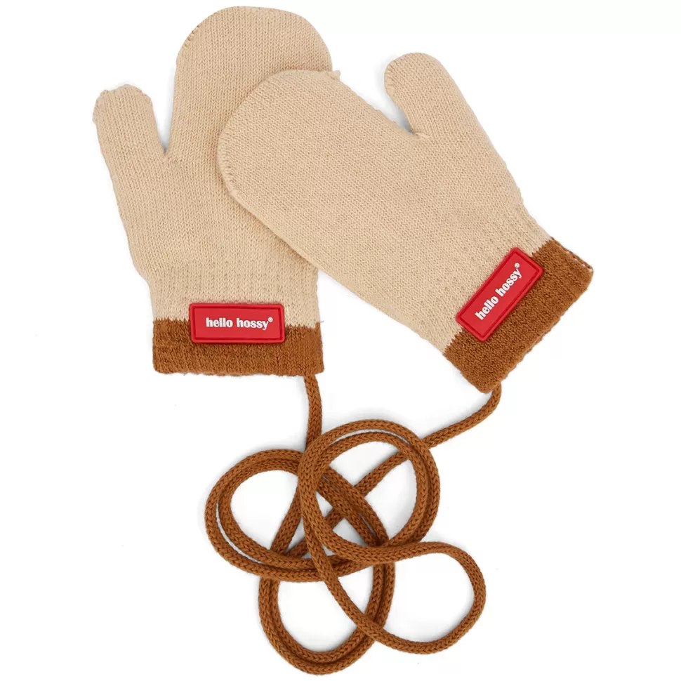 Hello Hossy Accessoires Bébé>Moufles Hotty Creamy - 3/4 Ans