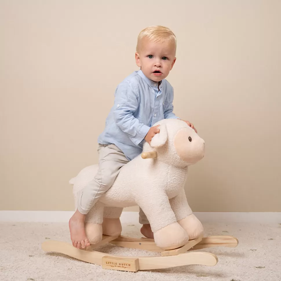 Little Dutch Trotteur & Porteur>Mouton à Bascule Little Farm