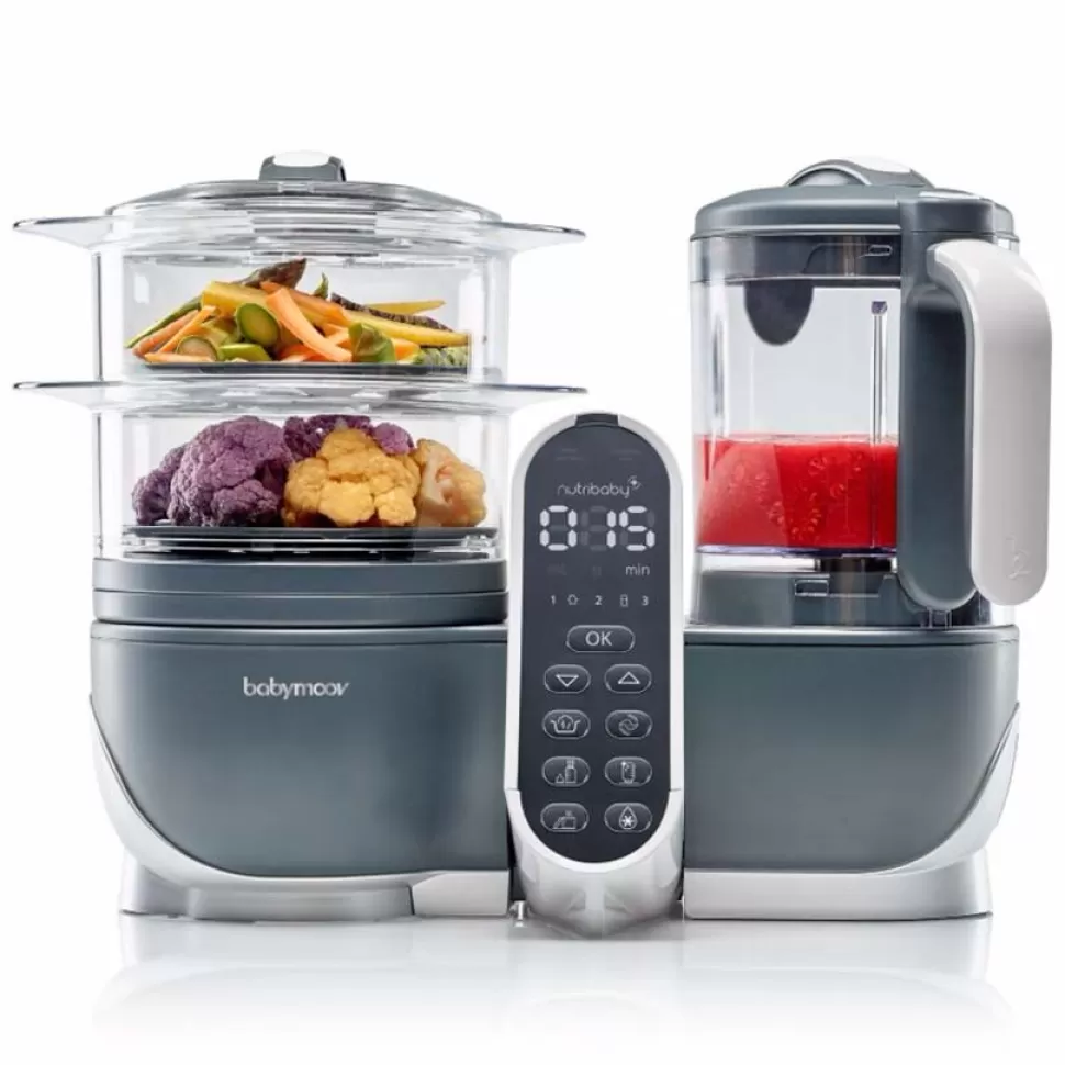 Babymoov Cuiseur & Mixeur>Nutribaby (+) - Industrial Grey