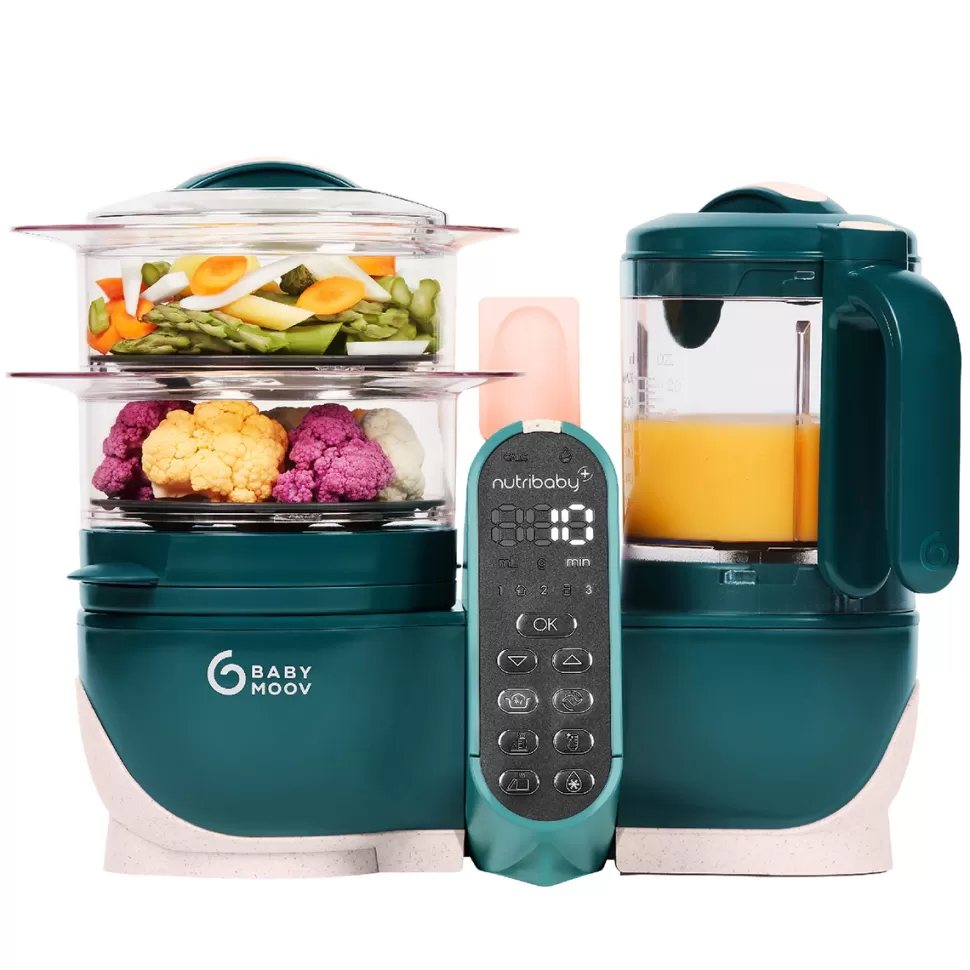 Babymoov Cuiseur & Mixeur>Nutribaby (+) - Opal Green