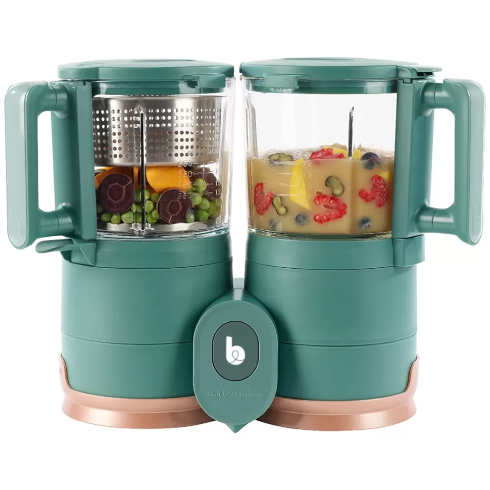 Babymoov Cuiseur & Mixeur>Nutribaby Glass - Green Forest