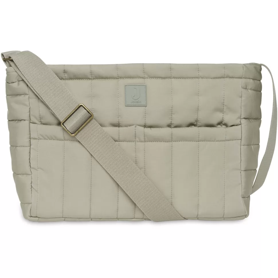Jollein Accessoires Poussette>Organisateur de Poussette Matelassé - Olive Green
