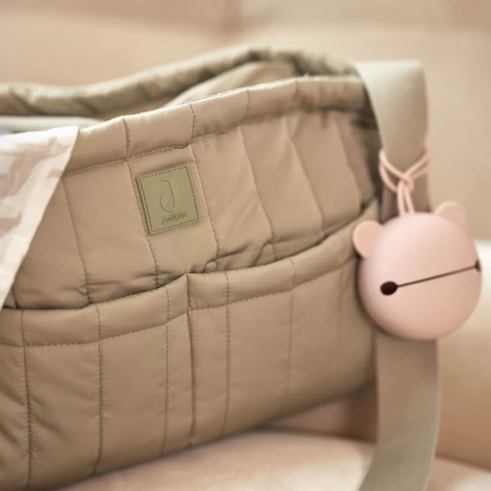 Jollein Accessoires Poussette>Organisateur de Poussette Matelassé - Olive Green