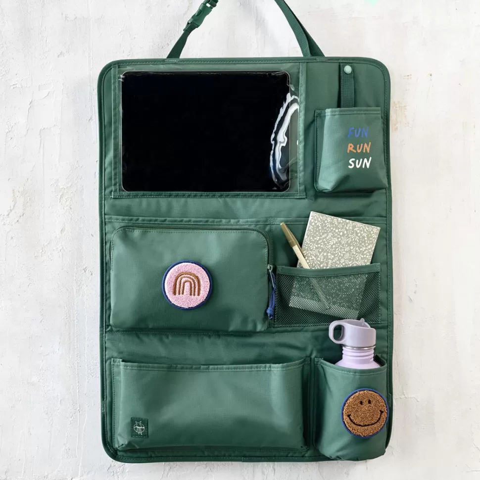 LÄSSIG Equipement Voiture>Organisateur de Voiture Little Gang - Dark Green