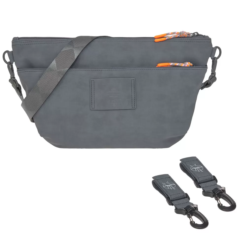 LÄSSIG Accessoires Poussette>Organiseur de Poussette Buggy Bum Bag Green Label - Anthracite