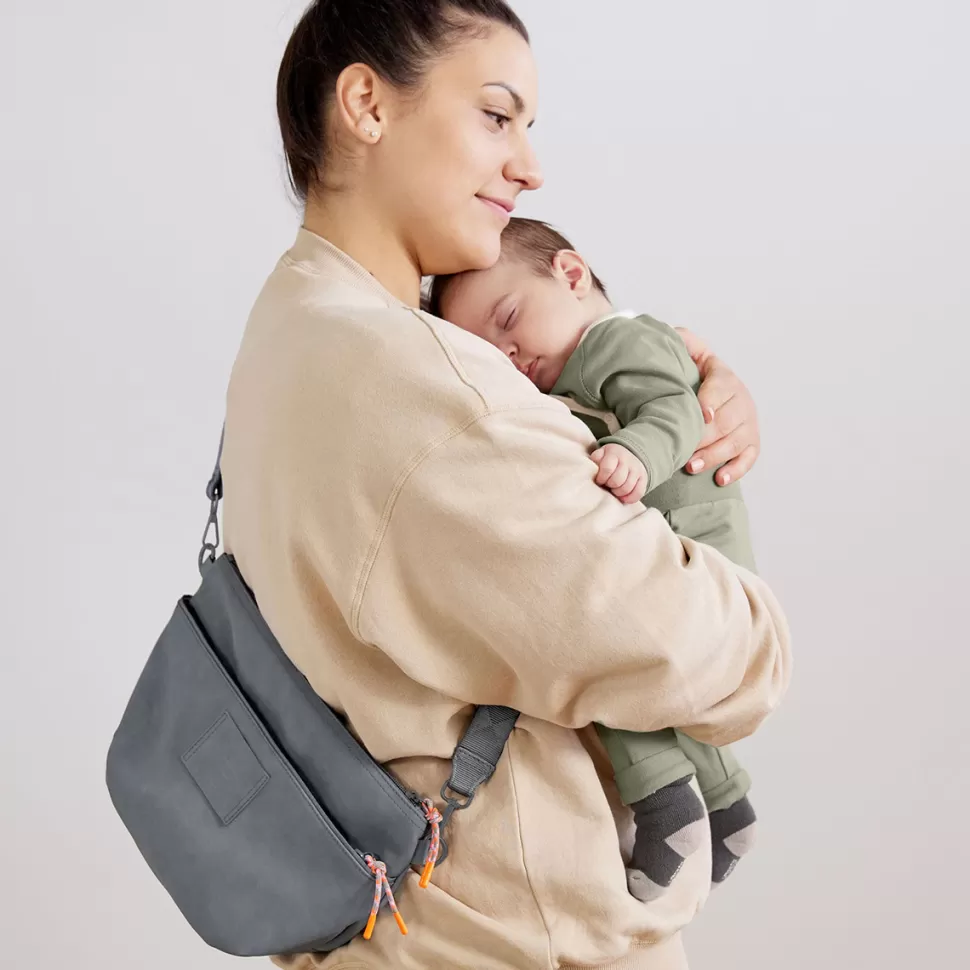 LÄSSIG Accessoires Poussette>Organiseur de Poussette Buggy Bum Bag Green Label - Anthracite