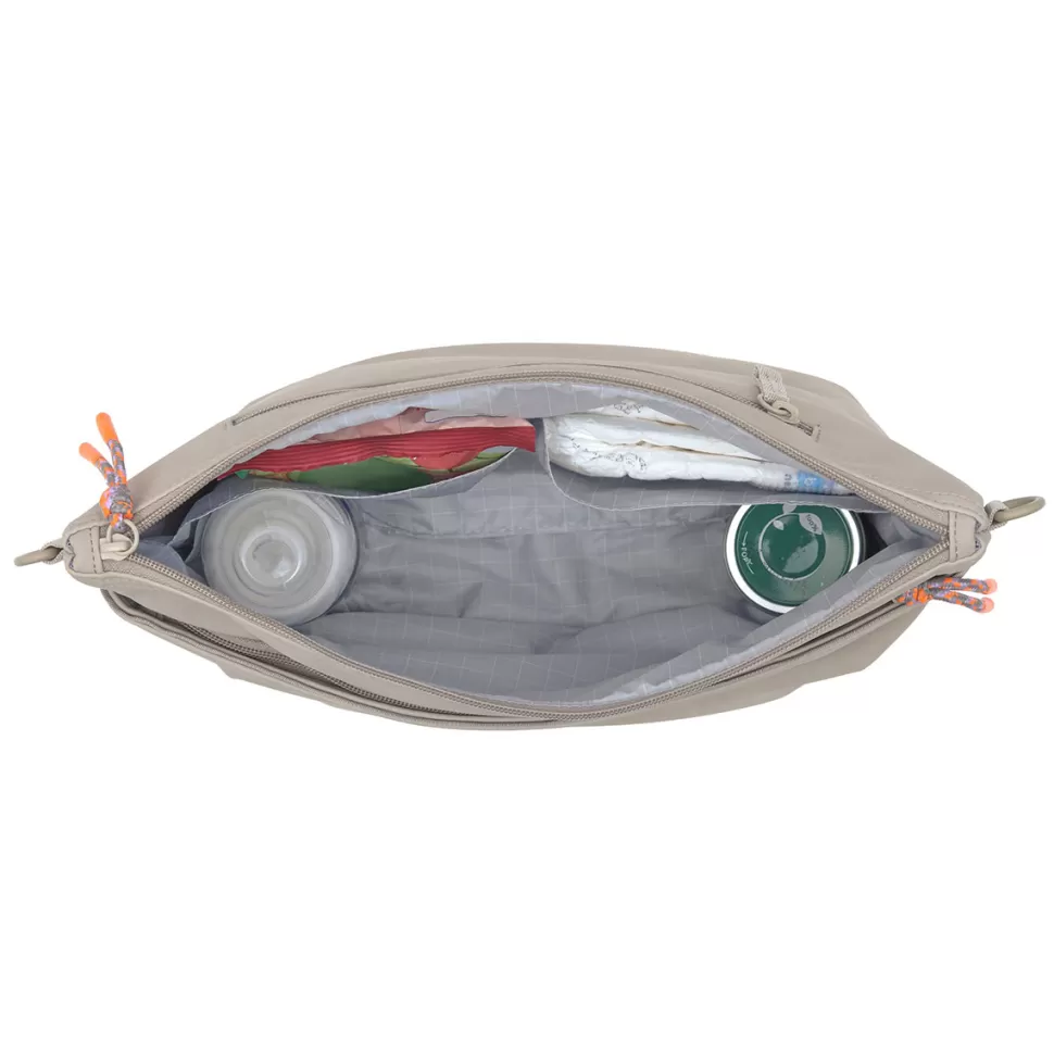 LÄSSIG Accessoires Poussette>Organiseur de Poussette Buggy Bum Bag Green Label - Humus
