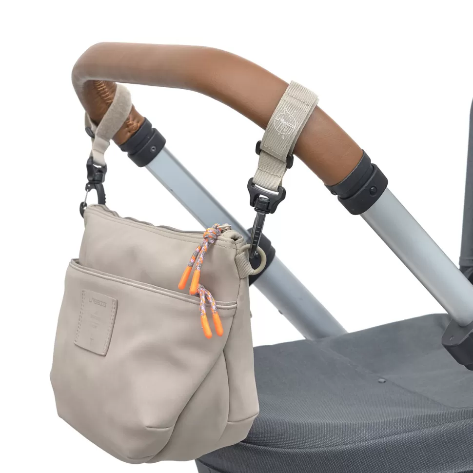 LÄSSIG Accessoires Poussette>Organiseur de Poussette Buggy Bum Bag Green Label - Humus
