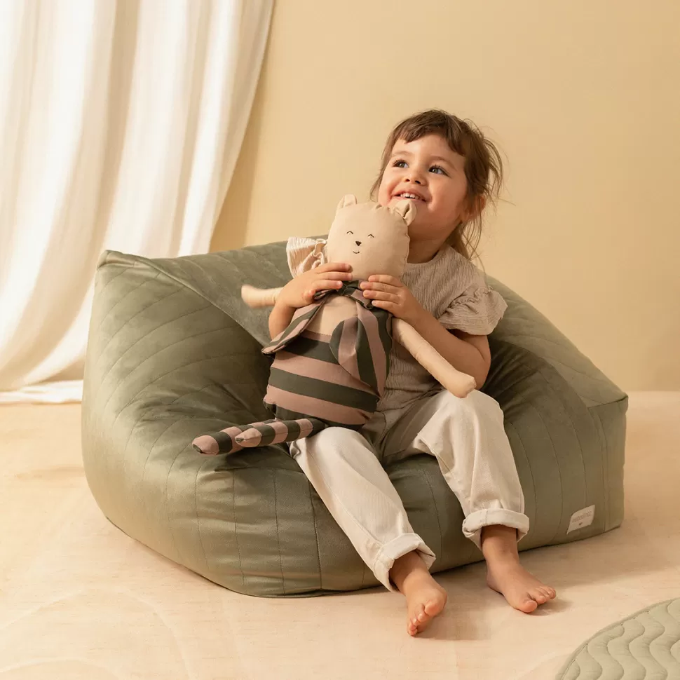 Nobodinoz Peluche>Ours Majestic - Green