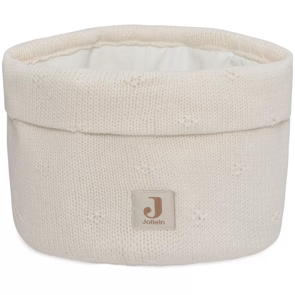 Jollein Rangement>Panier de Rangement Cosy Knit - Ivory