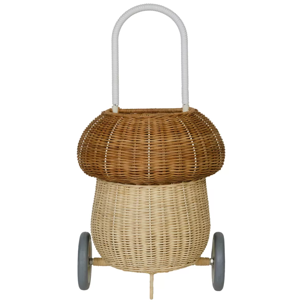 Olli Ella Rangement>Panier Enfant en Rotin Luggy Champignon - Naturel