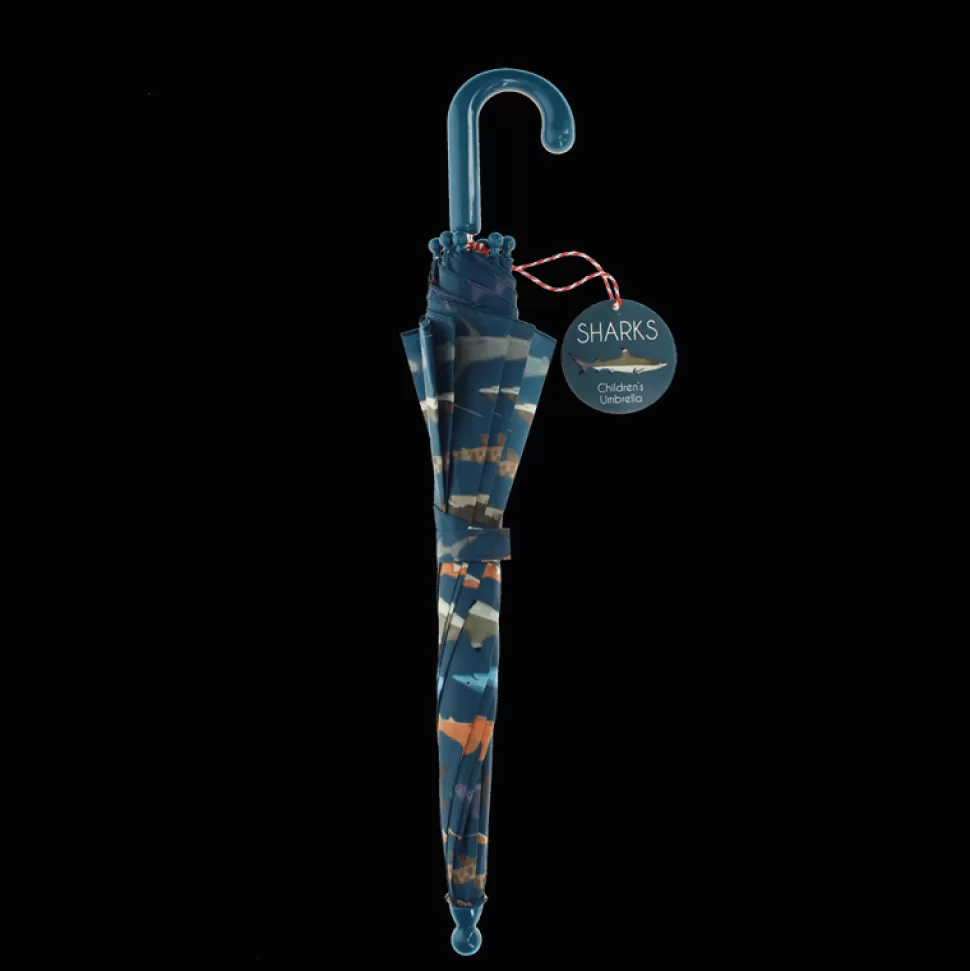 Rex London Accessoires Bébé>Parapluie - Requins