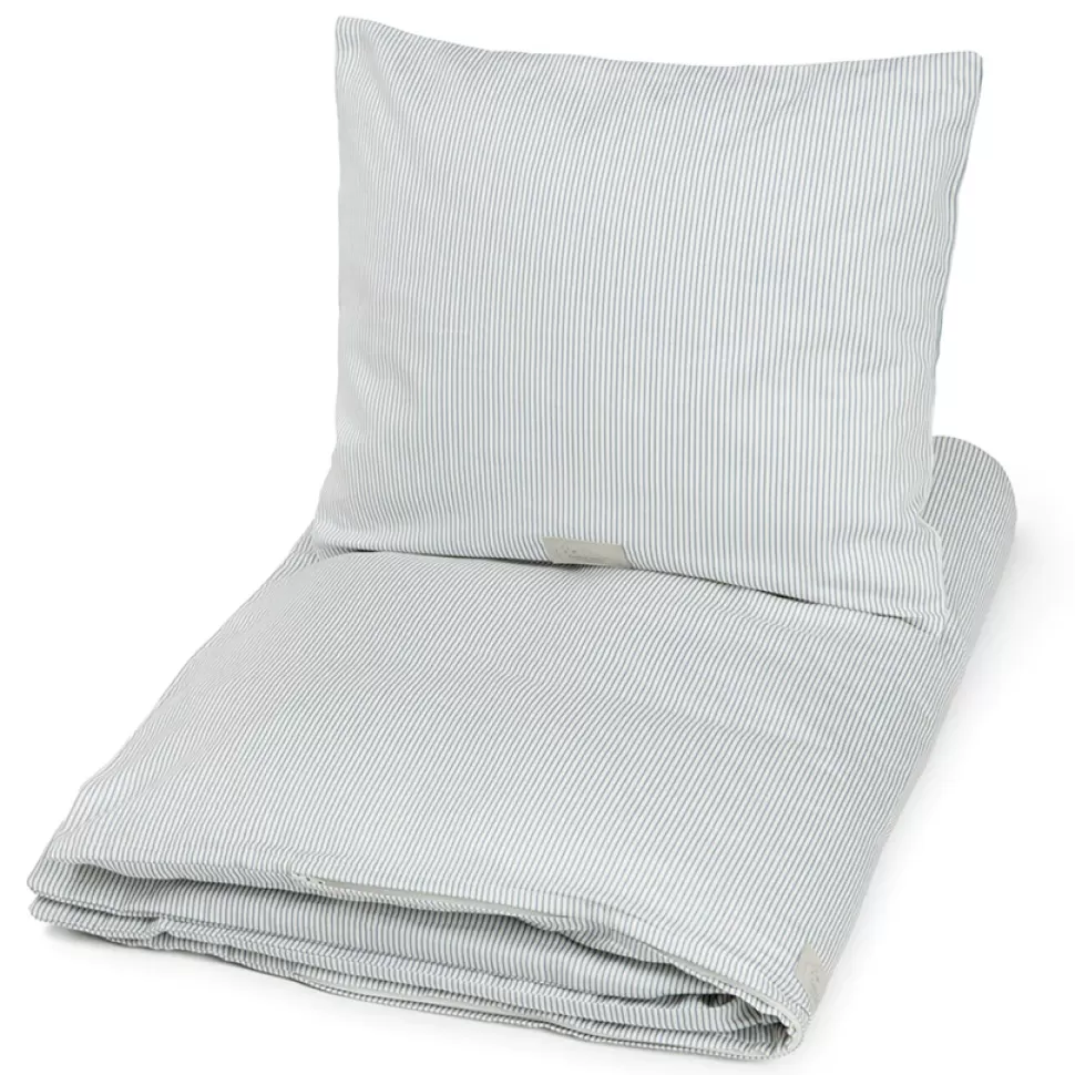 Camcam Copenhagen Literie Bébé>Parure de Lit Classic Stripes Blue - 140 x 200 cm
