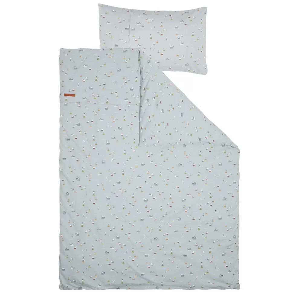 Little Dutch Literie Bébé>Parure de Lit Sailors Bay Blue - 100 x 140 cm
