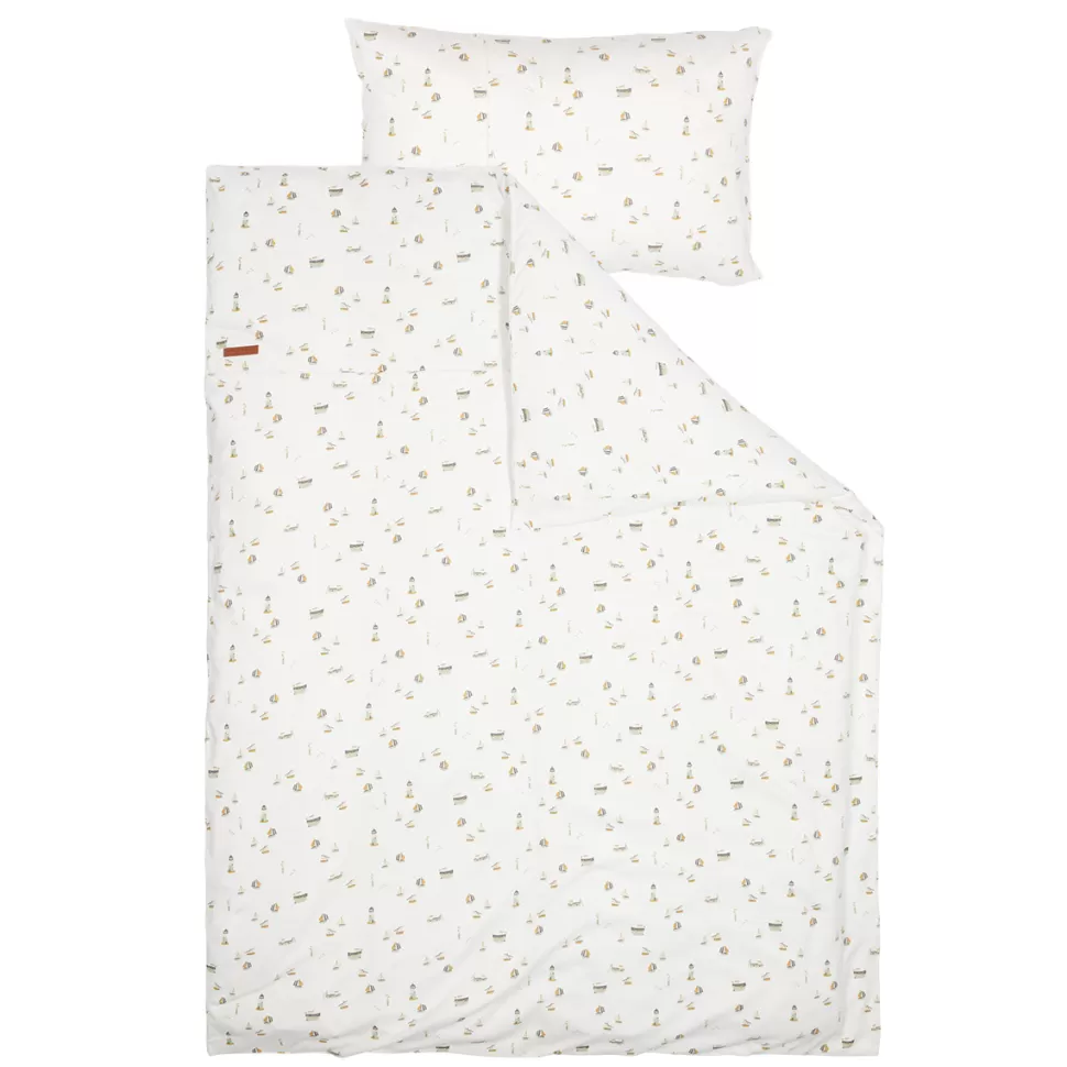 Little Dutch Literie Bébé>Parure de Lit Sailors Bay White - 100 x 140 cm