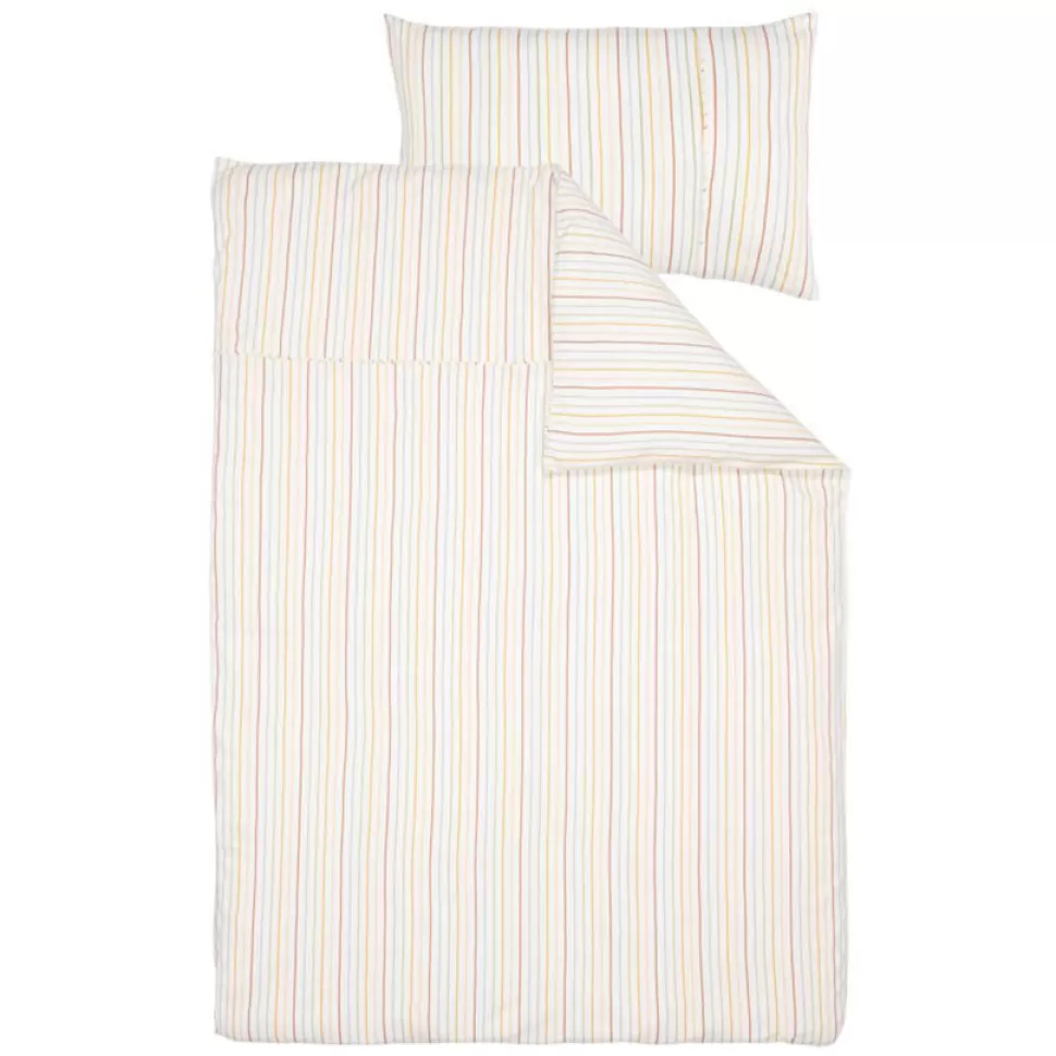 Little Dutch Literie Bébé>Parure de Lit Vintage Sunny Stripes - 100 x 140 cm