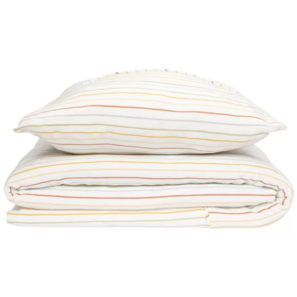 Little Dutch Literie Bébé>Parure de Lit Vintage Sunny Stripes - 100 x 140 cm