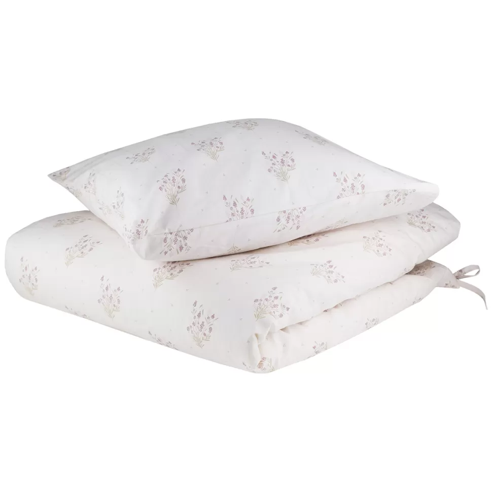Maison Charlotte Literie Bébé>Parure Madeleine Poudre - 100 x 135 cm