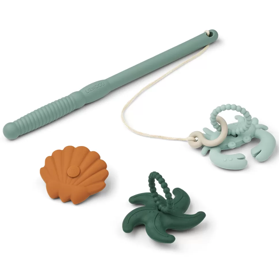 Liewood Mes Premiers Jouets>Pêche à la Ligne Malcolm - Peppermint Multi Mix