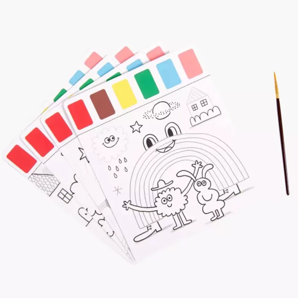 Moulin Roty Loisirs Créatifs>Peinture Palette Magique - Les Schmouks