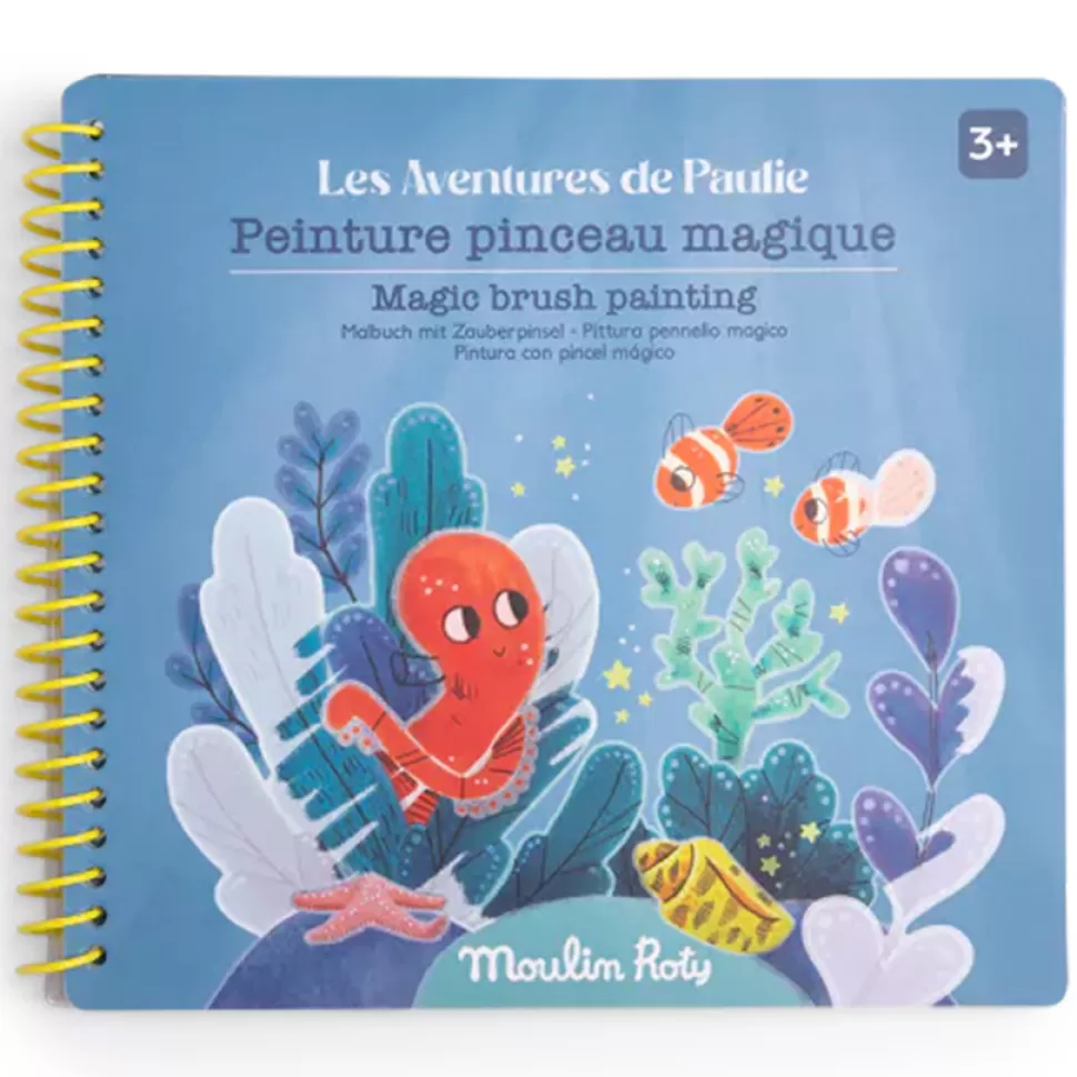 Moulin Roty Loisirs Créatifs>Peinture Pinceau Magique - Les Aventures de Paulie