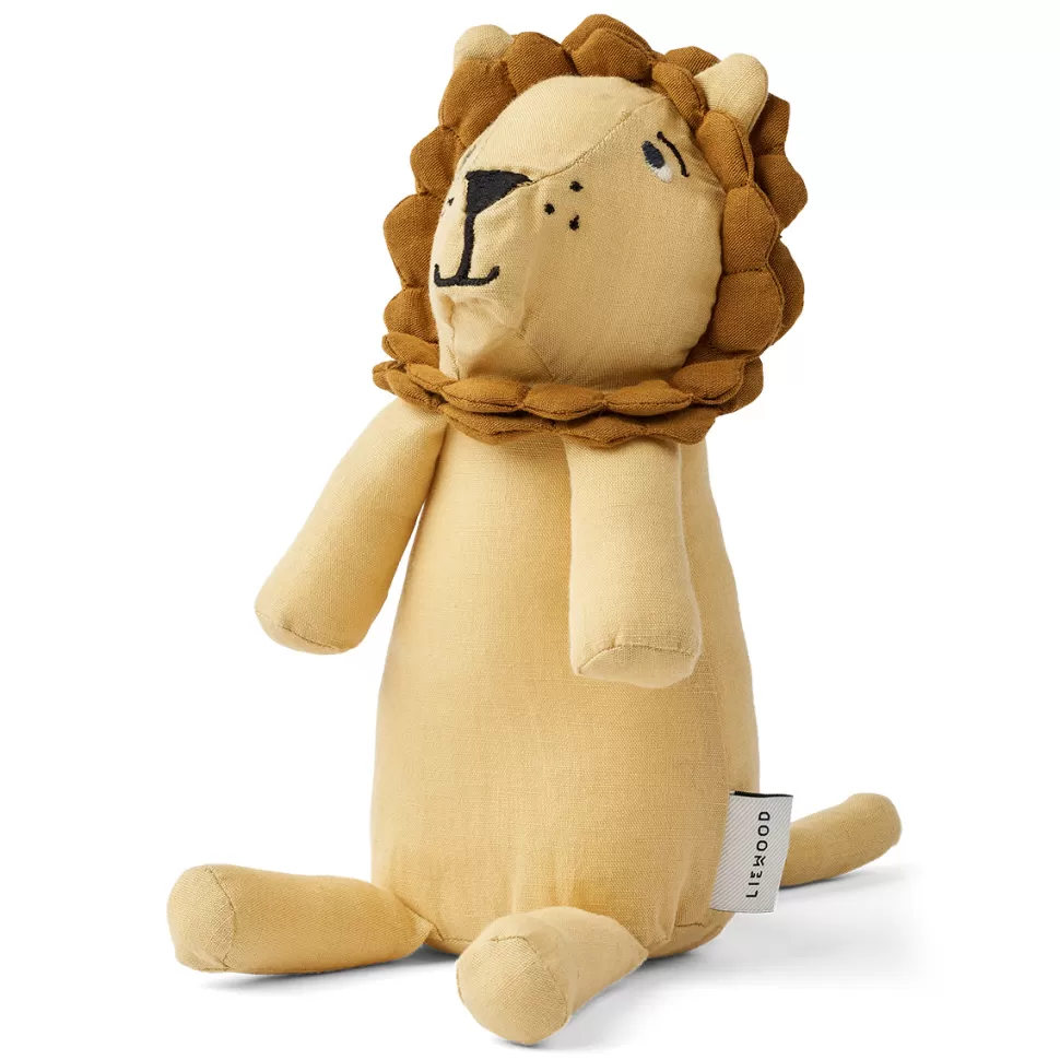 Liewood Peluche>Peluche Hedvig le Lion Yellow Mellow - M