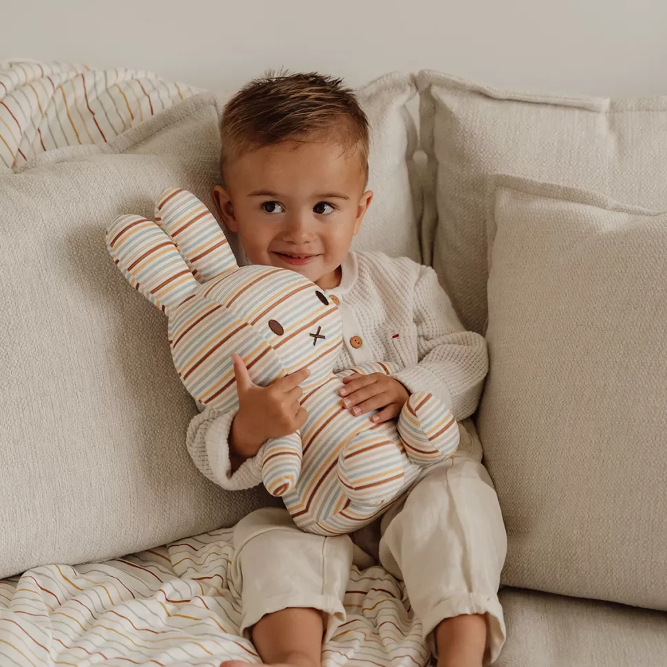 Little Dutch Peluche>Peluche Miffy Vintage Sunny Stripes All Over - Moyen