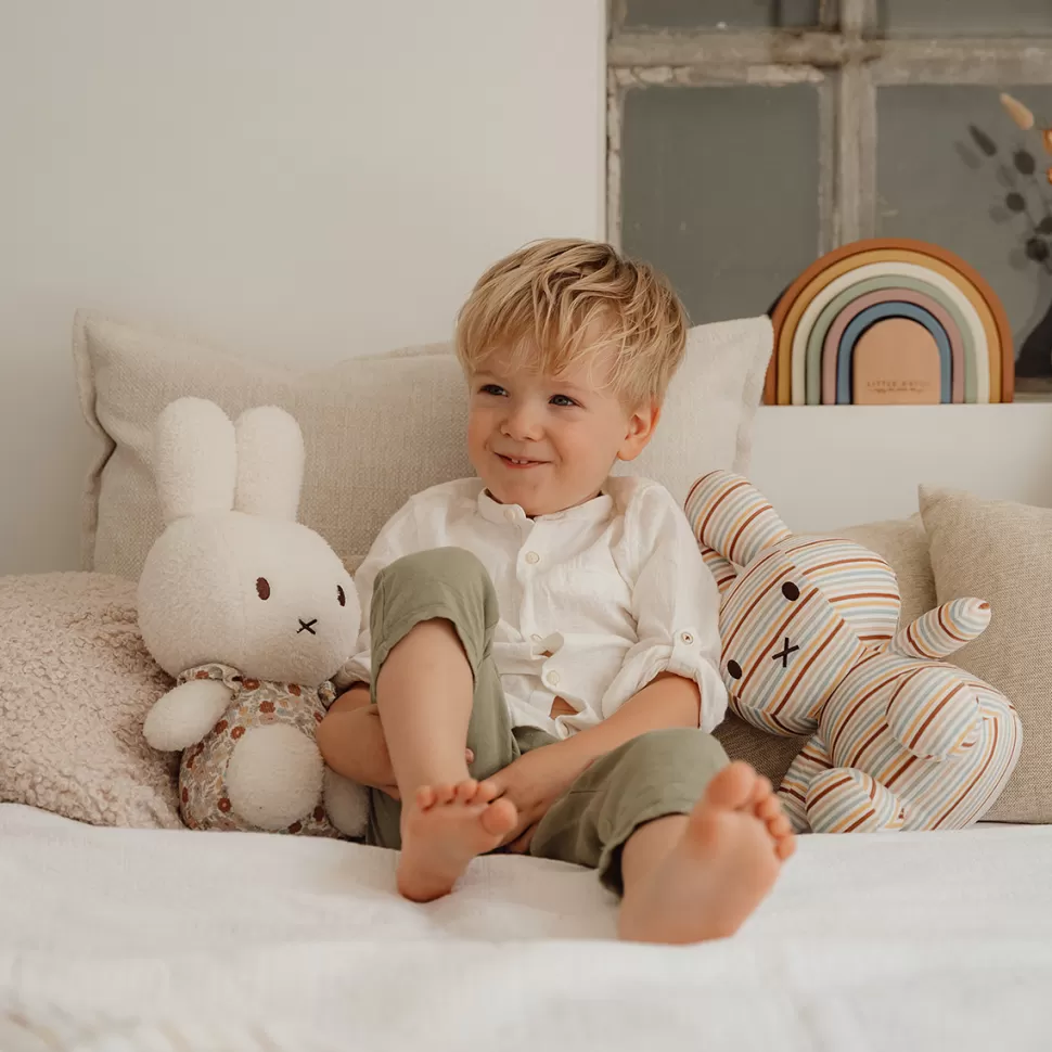 Little Dutch Peluche>Peluche Miffy Vintage Sunny Stripes All Over - Moyen