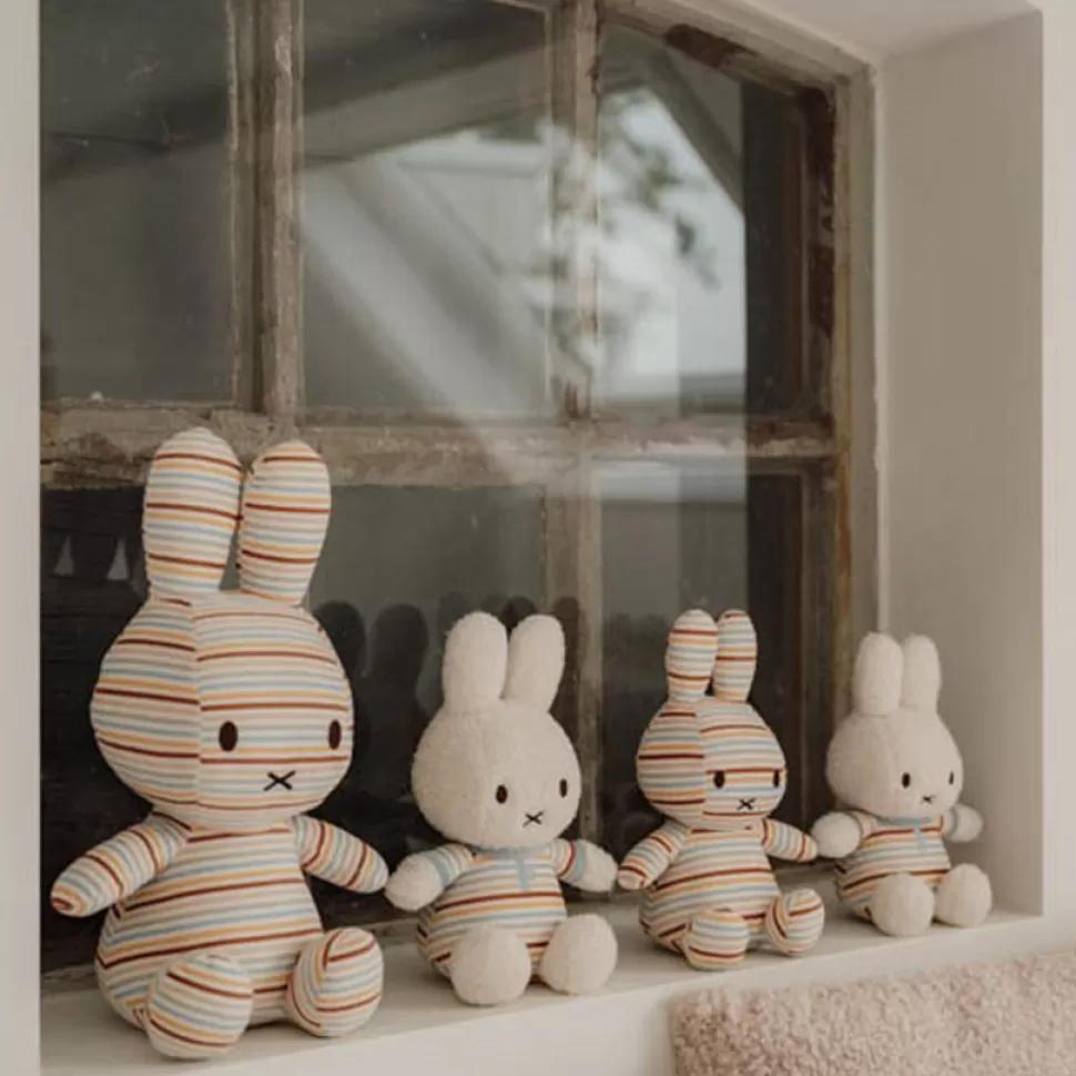 Little Dutch Peluche>Peluche Miffy Vintage Sunny Stripes All Over - Petit