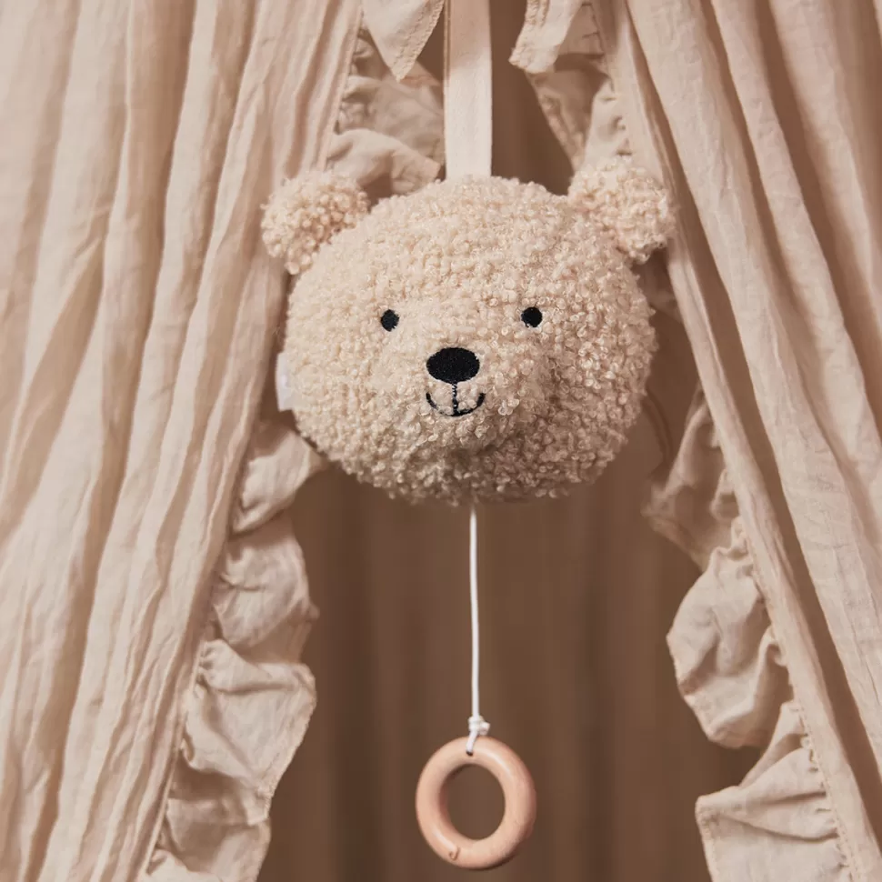 Jollein Mobile>Peluche Musicale Teddy Bear - Naturel