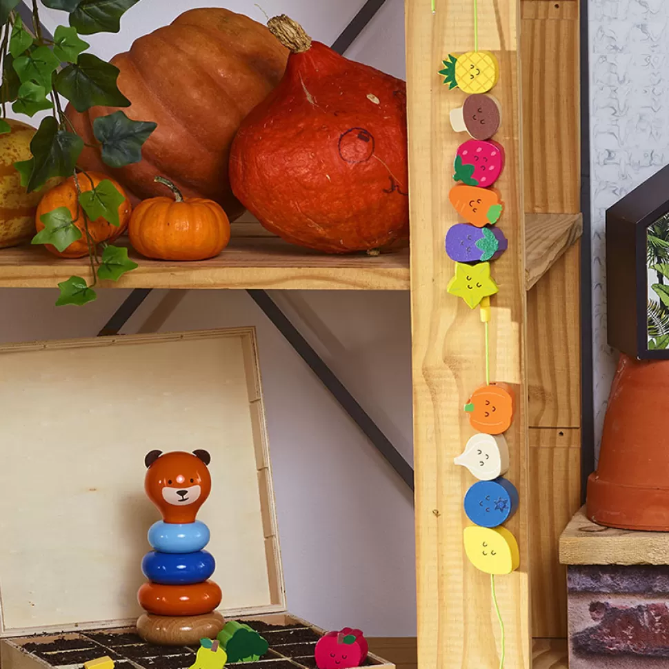 Vilac Mes Premiers Jouets>Perles en Bois Tutti Frutti - Andy Westface